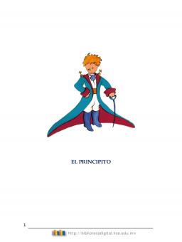 EL PRINCIPITO Antoine de Saint-Exupery
