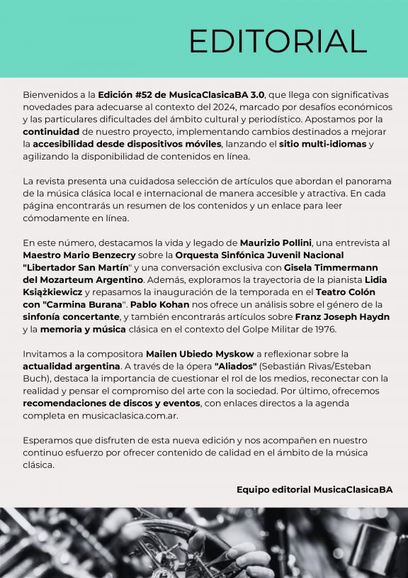 MÚSICA CLÁSICA 3.0 | Argentina