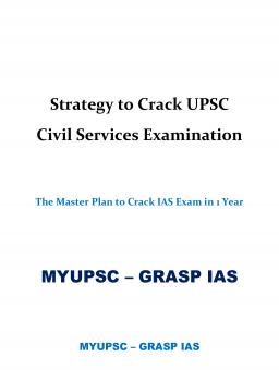 EL PLAN MAESTRO PARA SUPERAR EL EXAMEN IAS EN 1 AÑO