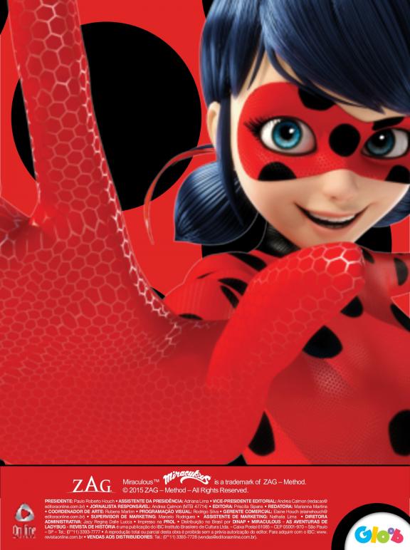 A revista está disponível no site da Miraculous Play!