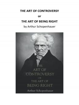 Art of Controversy or The Art of Being Right