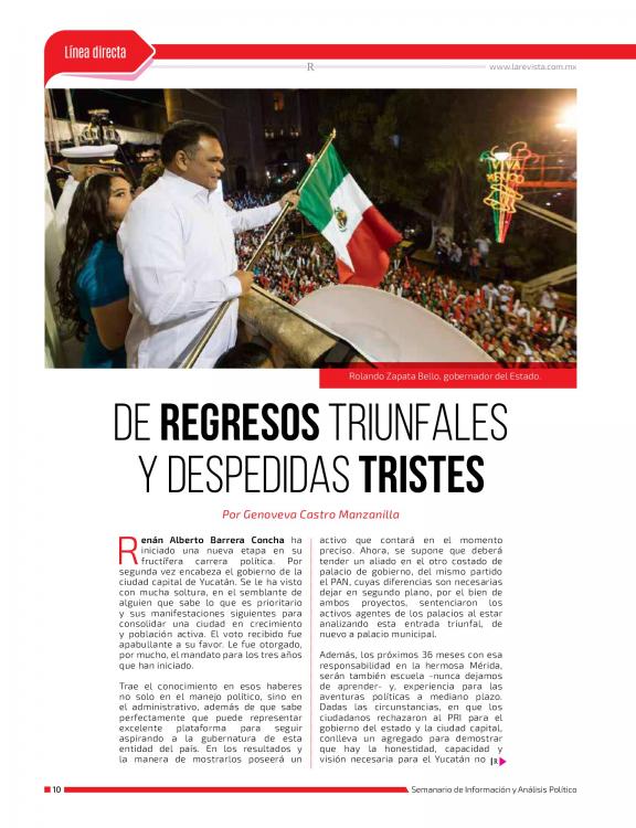 La Revista - Noticia  La Revista Peninsular, Mérida, Yucatán
