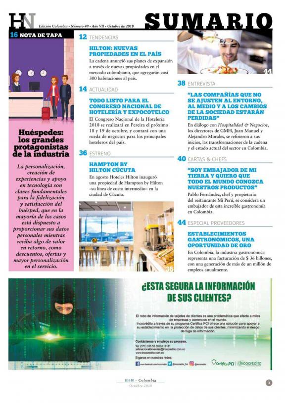 Revistas Ya Horeca Y Negocios Colombia 49